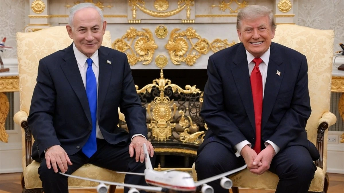 Trump ile Netanyahu Beyaz Saray'da İran gündemi için buluştu