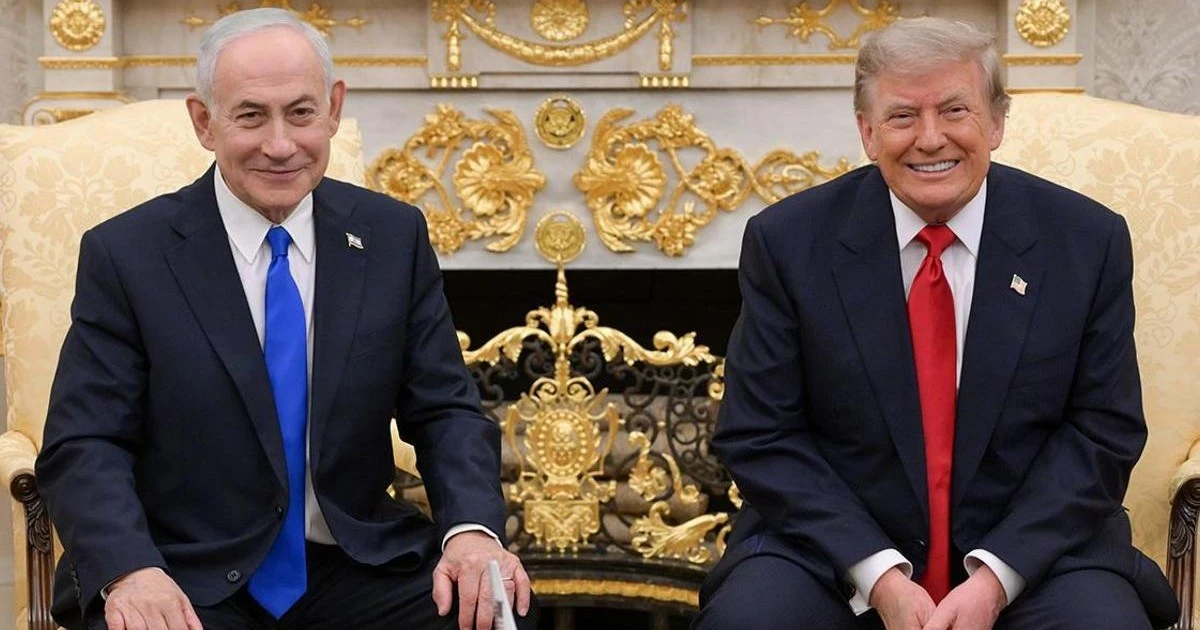 Trump ile Netanyahu Beyaz Saray'da görüştü — Üst düzey katılım ve protesto