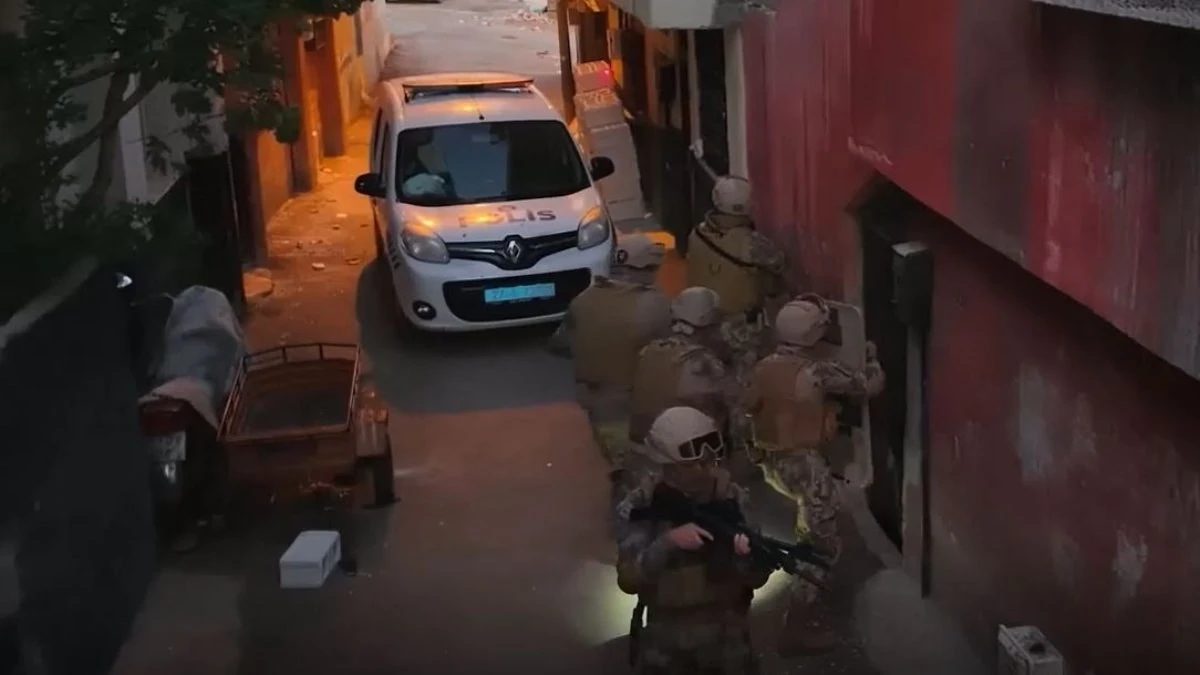 Gaziantep merkezli 14 ilde Narko Kapan operasyonu: 416 tutuklama
