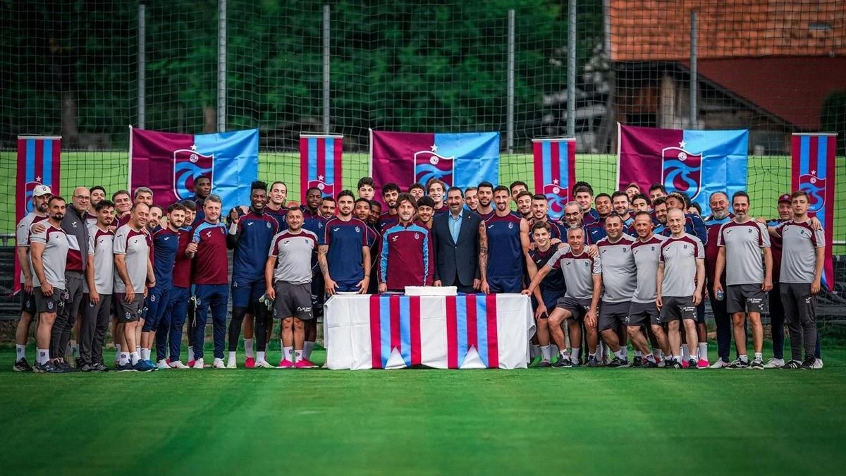Trabzonspor, Avusturya kampında 59. kuruluş yıl dönümünü kutladı
