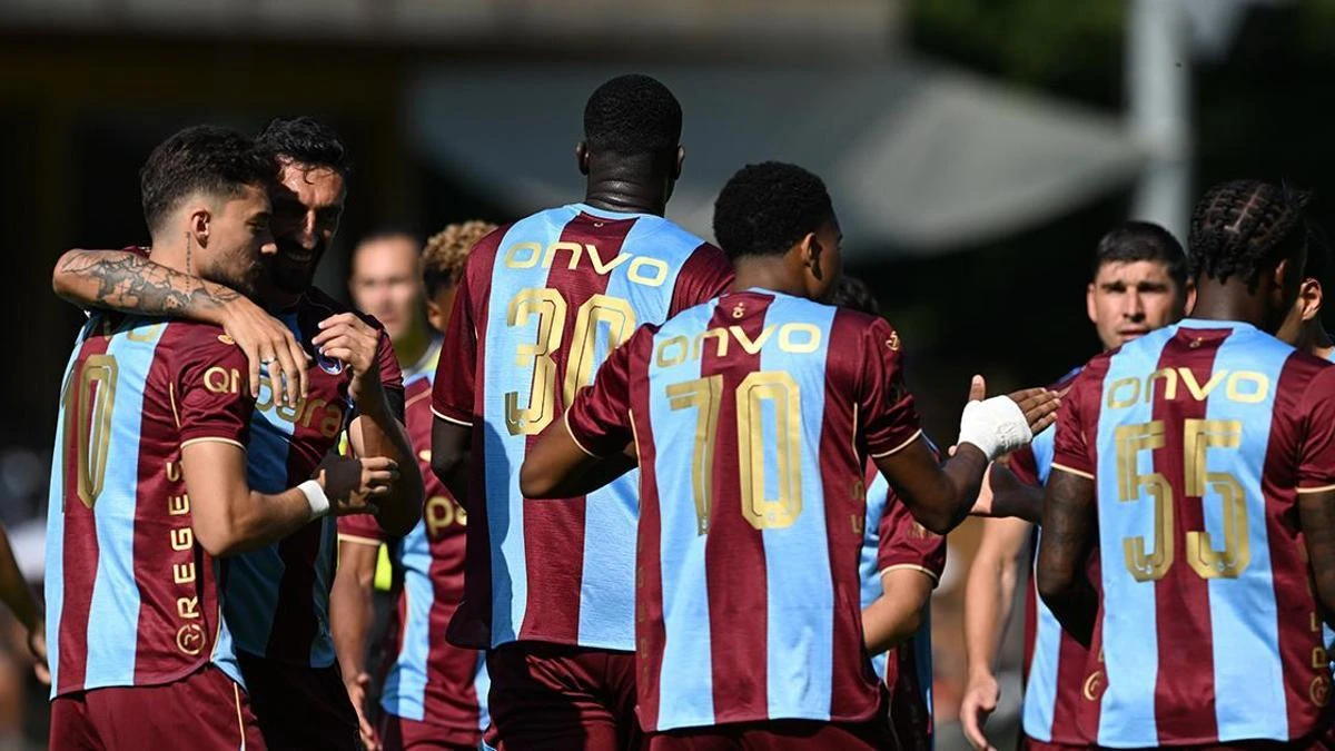Trabzonspor, Avusturya kampının son hazırlık maçında Udinese'yi 1-0 yendi