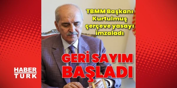 TBMM Başkanı Kurtulmuş, Millî Dayanışma Kanun Teklifini İmzaladı