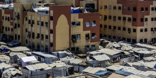Gazze'de çadırlarda yaşam mücadelesi: Sıcaklık ve yoksulluk