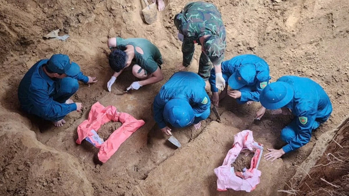 Da Nang kıyısında bulundu: 56 yıl önce ölen askerlerin kalıntıları