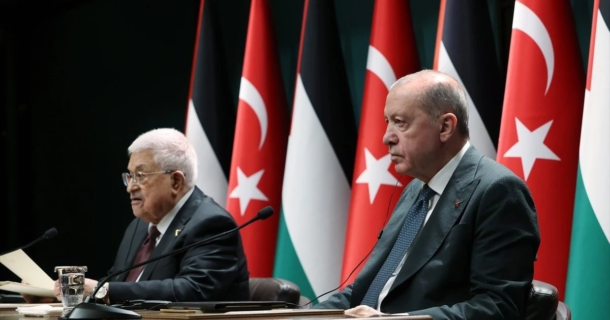 Mahmud Abbas'tan Erdoğan'a Filistin için teşekkür