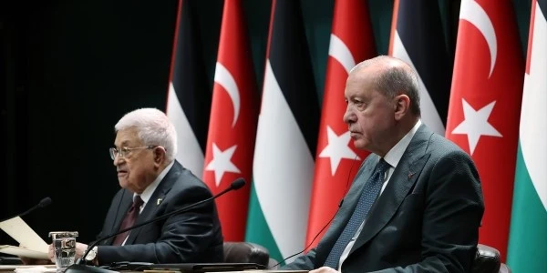 Mahmud Abbas'tan Erdoğan'a Filistin için teşekkür