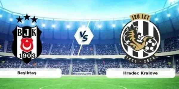 Beşiktaş - Hradec Kralove: Rövanş Tüpraş Stadı'nda 20.00