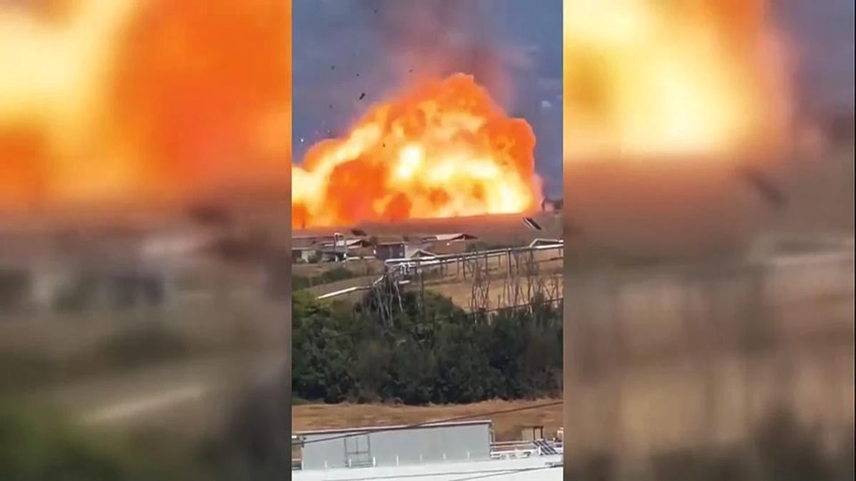 İtalya'da Roma yakınlarında mühimmat fabrikasında şiddetli patlama