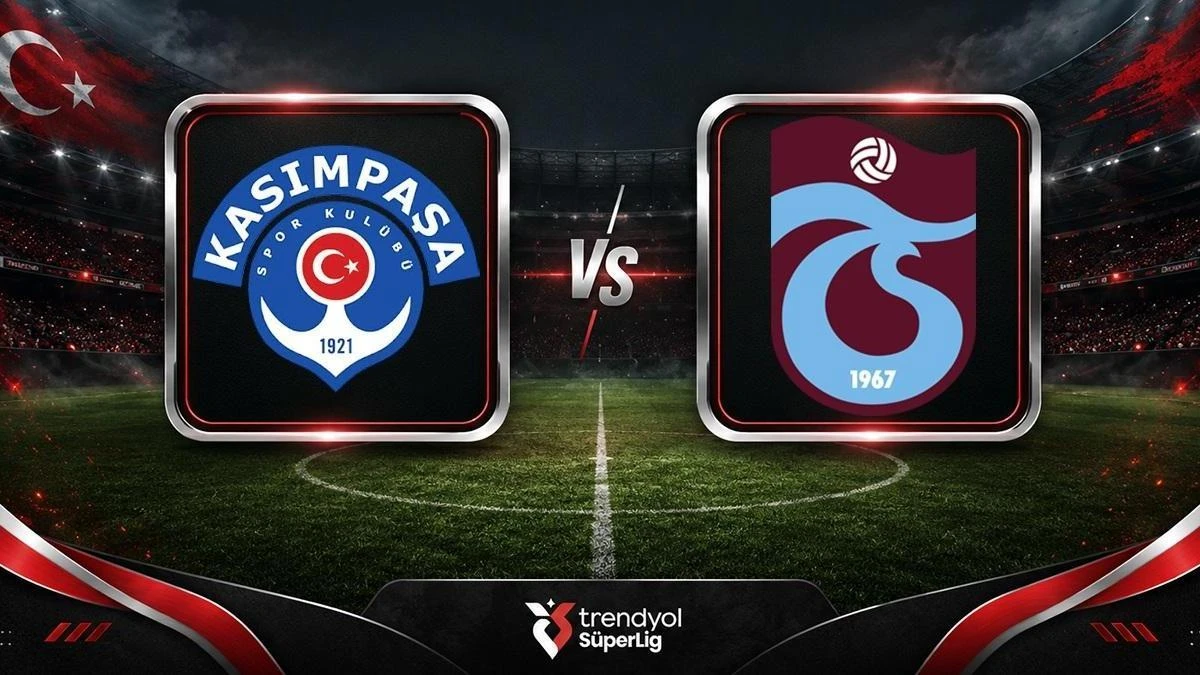 Kasımpaşa – Trabzonspor: Salah ilk kez bordo-mavili formayla