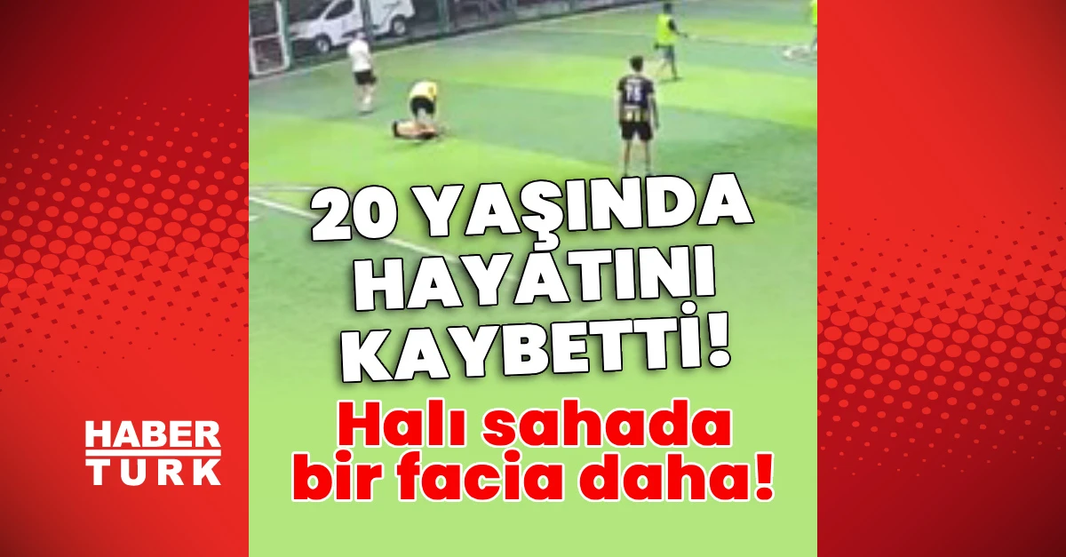 Avcılar'da halı sahada fenalaştı: 20 yaşındaki genç öldü