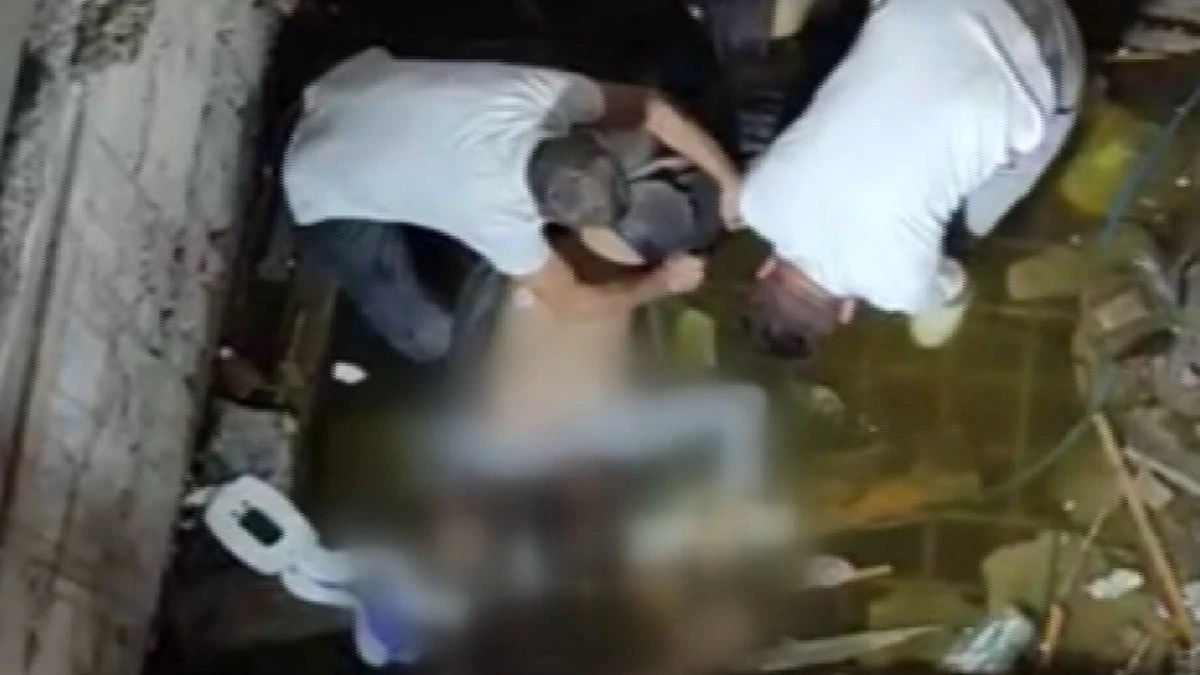 Ankara Sincan'da asansör boşluğuna düşen kişi ağır yaralandı