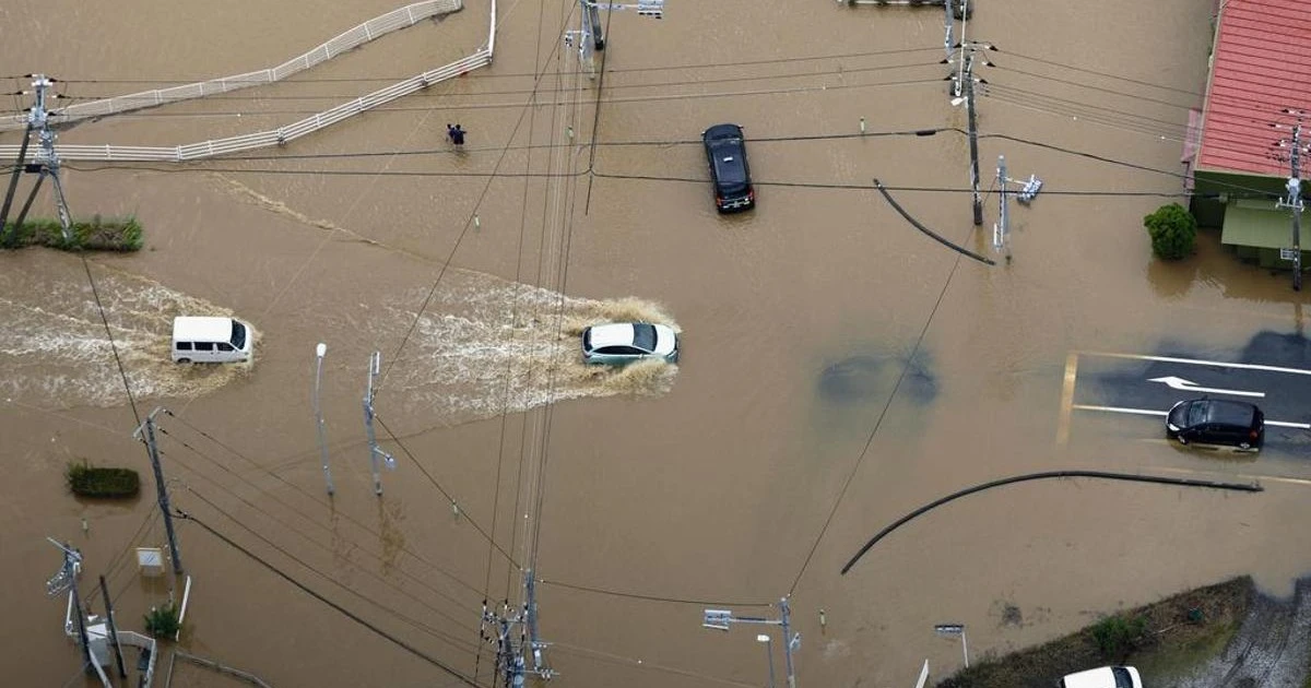 Chiba eyaletinde sel felaketi: Japonya'da can kaybı 13'e yükseldi