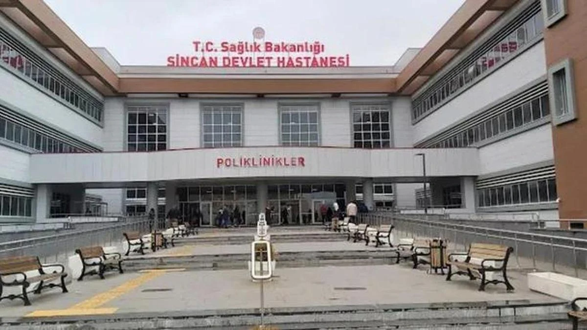 Sincan Eğitim ve Araştırma Hastanesi acil servisi boşaltıldı