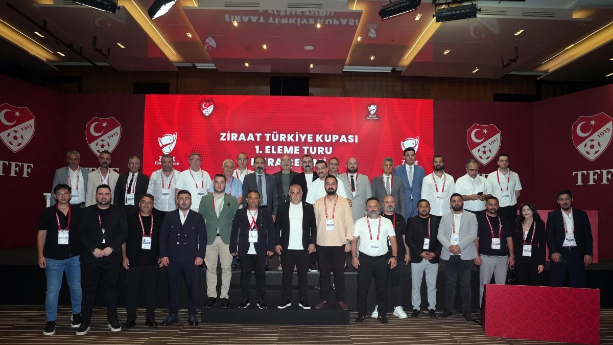 Türkiye Kupası 1. Eleme Turu kura çekildi: Eşleşmeler belli oldu