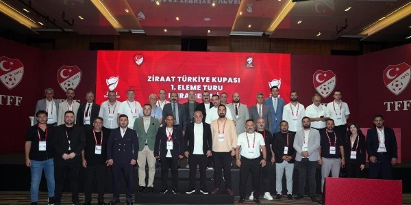 Türkiye Kupası 1. Eleme Turu kura çekildi: Eşleşmeler belli oldu