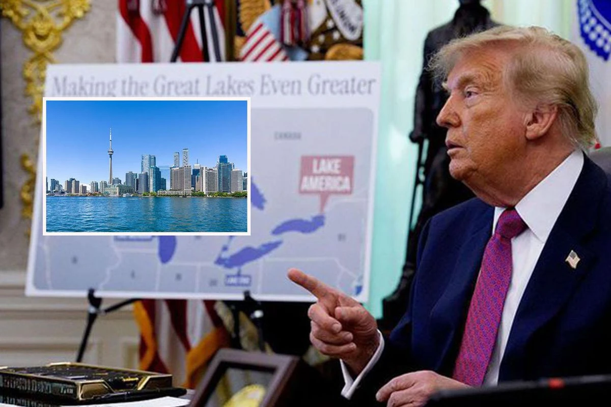 Trump Ontario Gölü'nü 'Amerika Gölü' olarak resmen adlandırdı