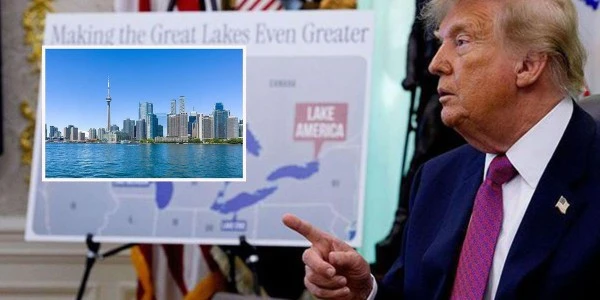 Trump Ontario Gölü'nü 'Amerika Gölü' olarak resmen adlandırdı