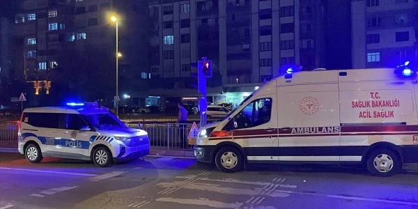 Kayseri'de silahla yaralanan kişi tramvaya binip hastaneye kaldırıldı