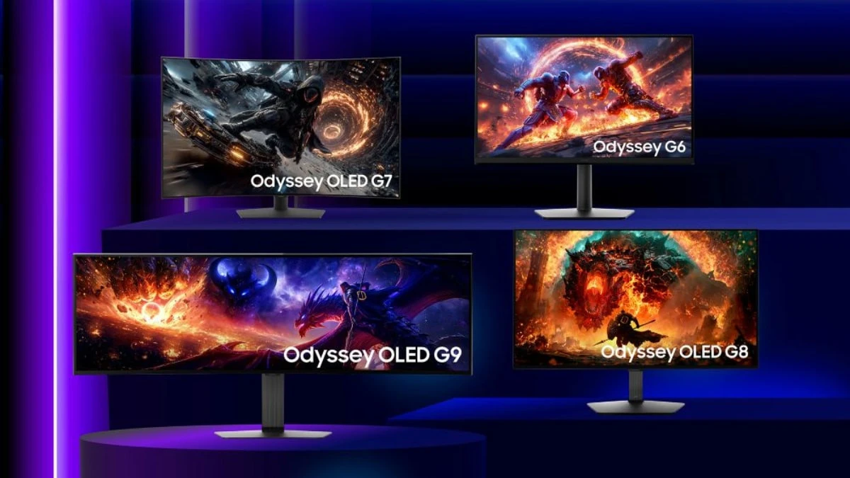 Samsung, 1.100 Hz yenileme hızına sahip Odyssey G6’yı tanıttı