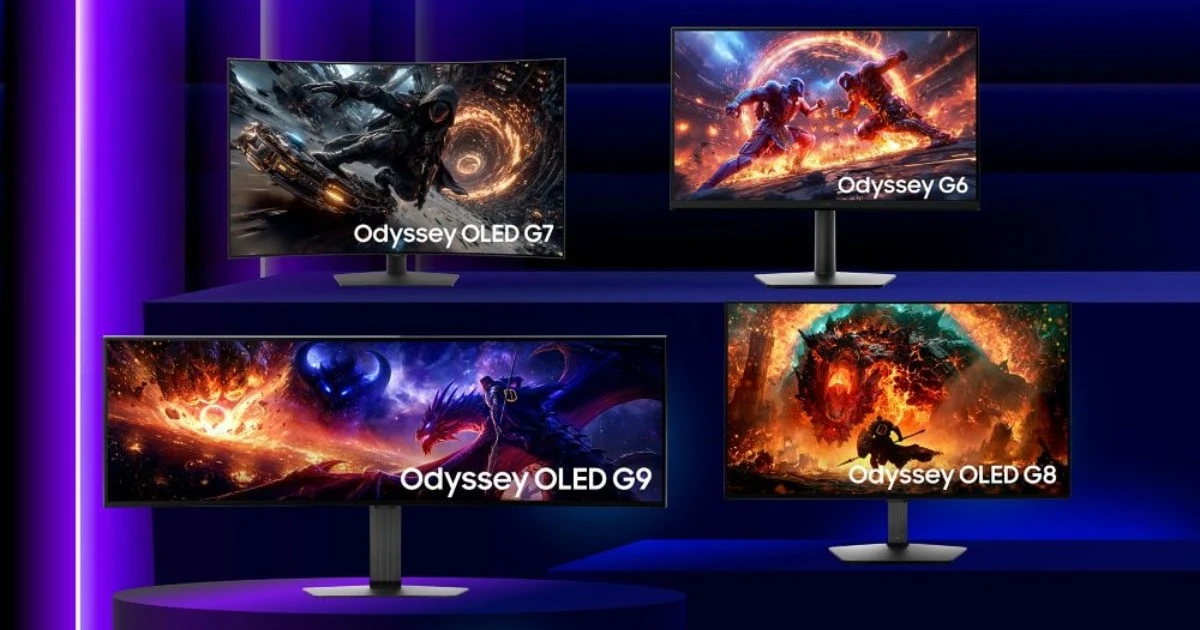 Samsung, 1.100 Hz yenileme hızına sahip Odyssey G6’yı tanıttı