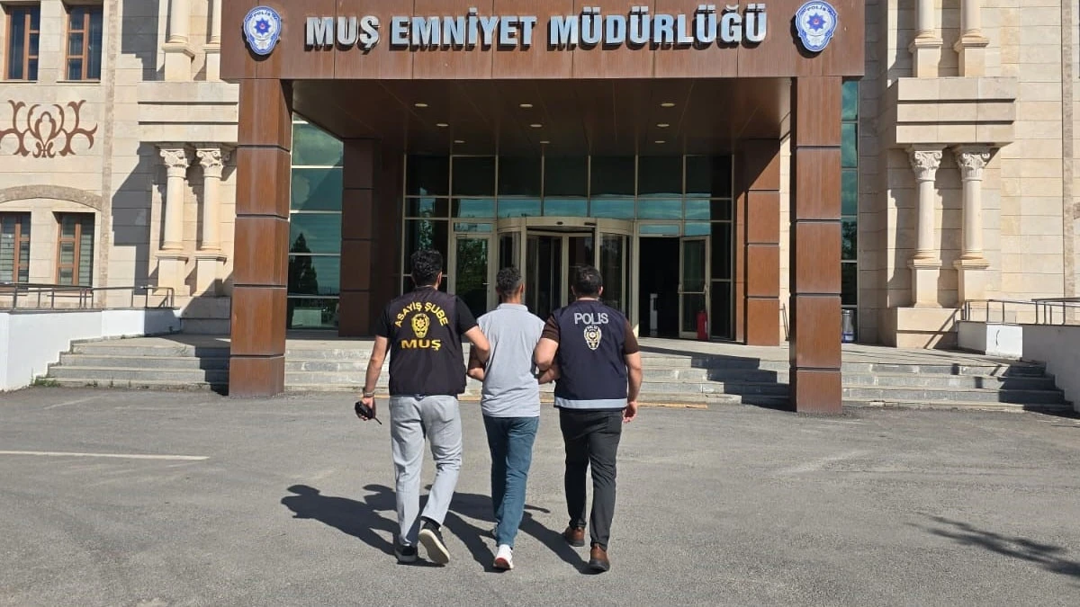 Muş’ta 5 yıl hapis cezası bulunan firari yakalandı