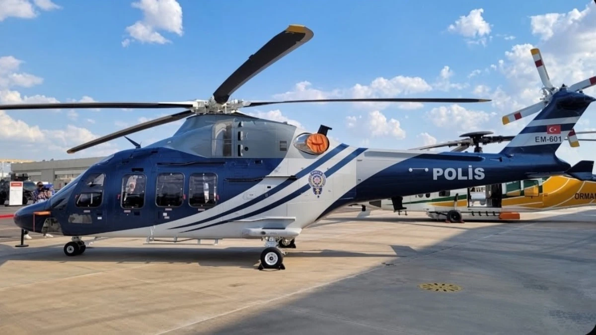 T-625 GÖKBEY yerli ve milli helikopter Emniyet envanterine katıldı