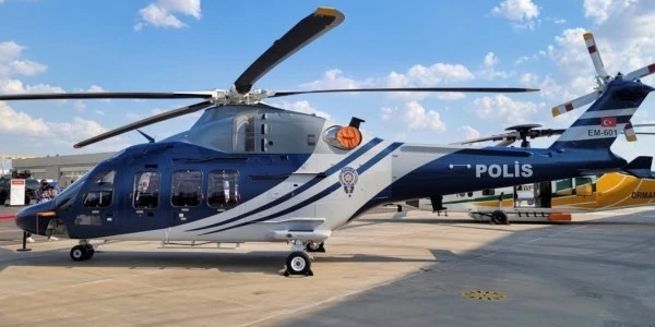 T-625 GÖKBEY yerli ve milli helikopter Emniyet envanterine katıldı