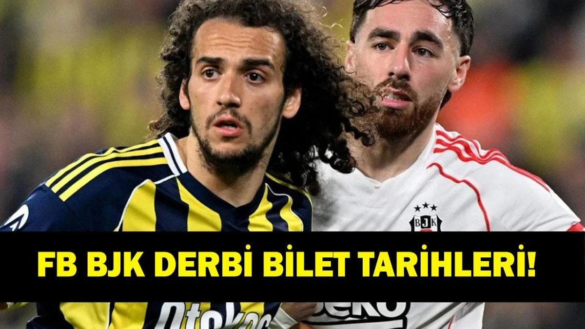Fenerbahçe-Beşiktaş derbisi 5 Eylül’de: Bilet satış takvimi