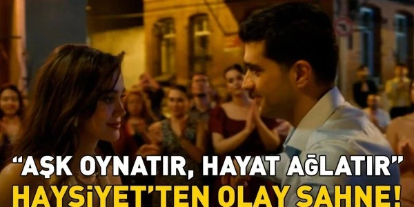 Haysiyet’in ilk bölüm sahnesi sosyal medyada konuşuluyor