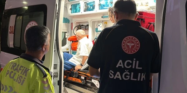 Aksaray'da direksiyon başında kalp krizi geçiren sürücü kurtarıldı