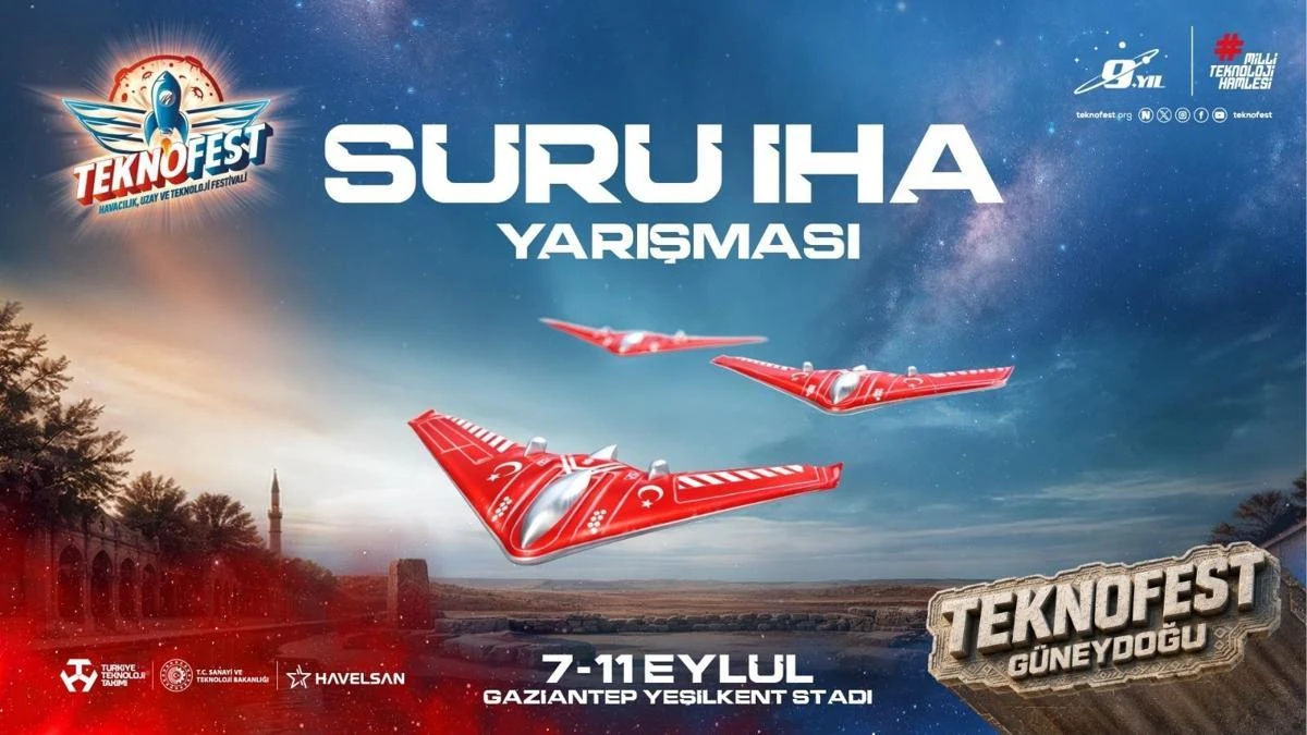 TEKNOFEST 2026 Sürü İHA Yarışması Gaziantep'te finalde