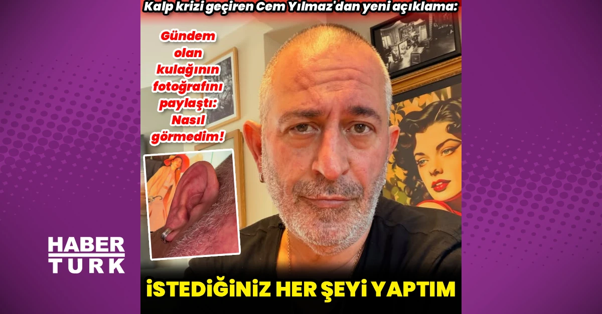 Cem Yılmaz kalp krizi sonrası: Sigarayı bıraktım, sağlığım iyi