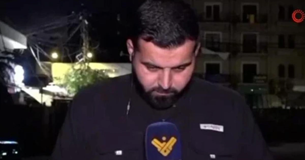 Lübnanlı muhabir canlı yayında İsrail hava saldırısında hedef oldu