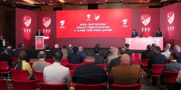 Türkiye Kupası 3. Eleme Turu Kura Çekimi TFF Hasan Doğan'da