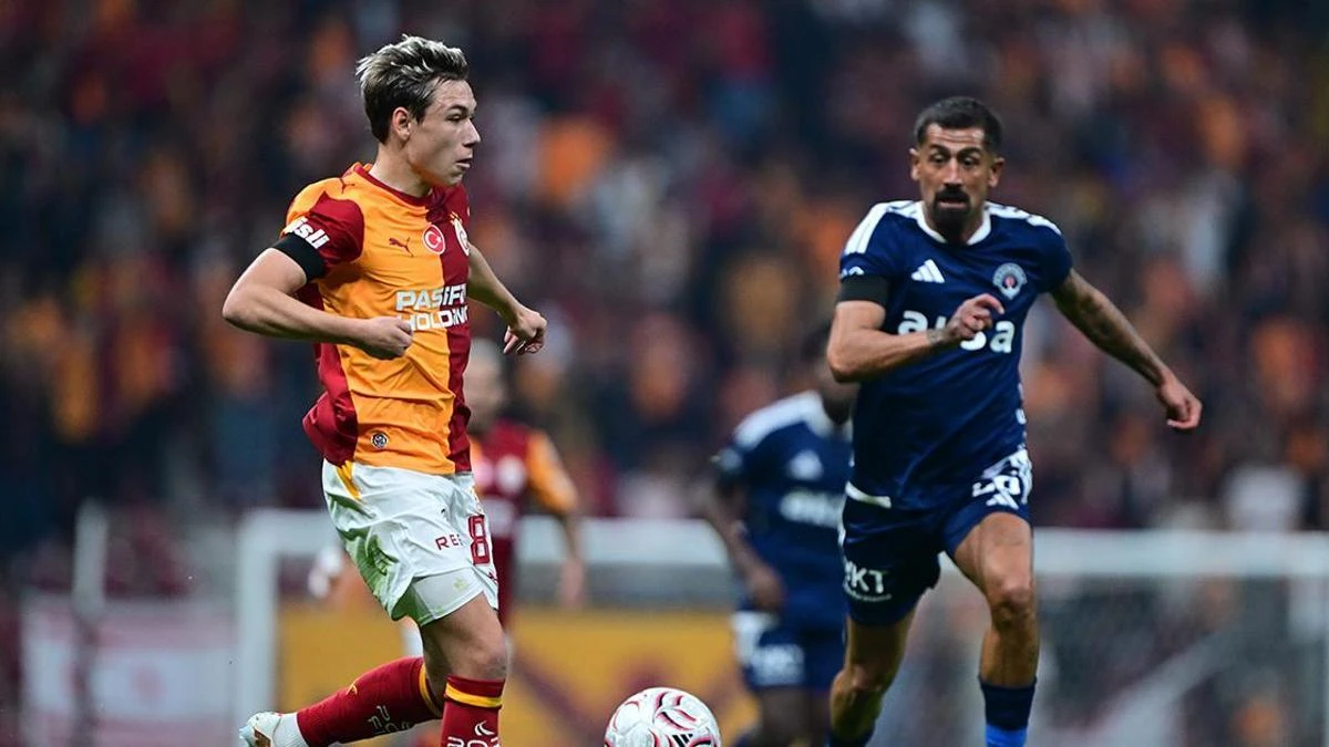 Galatasaray, Kasımpaşa karşısında 10 kişiyle 3-1 kazandı