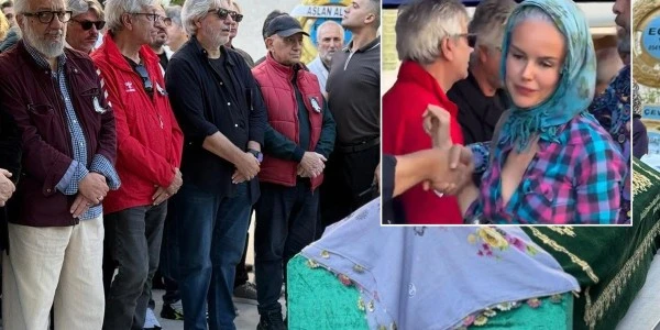 Necla Uygur'un cenazesinde İpek Tanrıyar'ın kıyafeti konuşuldu