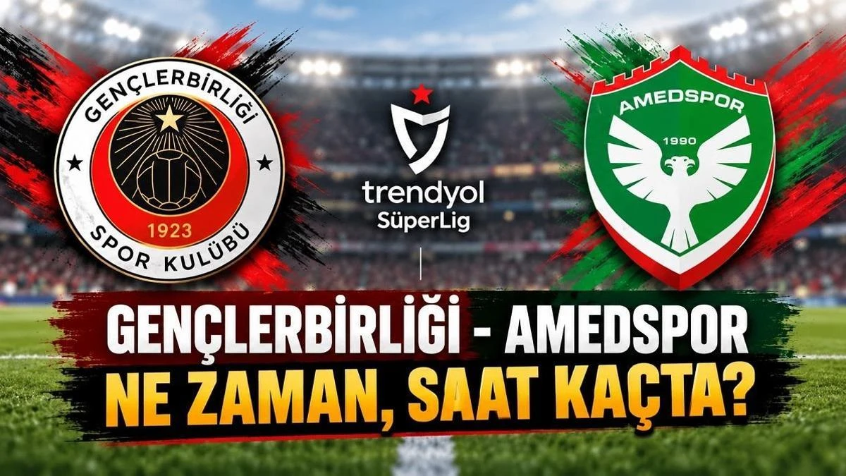Gençlerbirliği-Amedspor maçı ne zaman, saat kaçta, hangi kanalda?