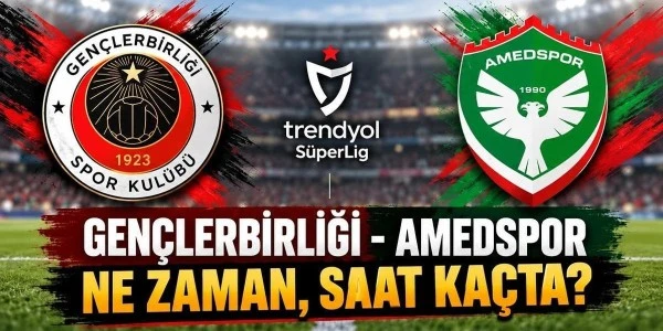 Gençlerbirliği-Amedspor maçı ne zaman, saat kaçta, hangi kanalda?