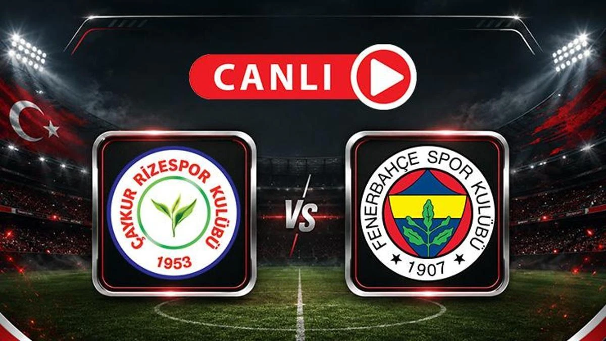 Rizespor-Fenerbahçe maçında iki takım da kaleyi yokladı