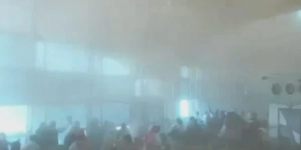 Riyad Havalimanı saldırısında panik anları kameraya yansıdı