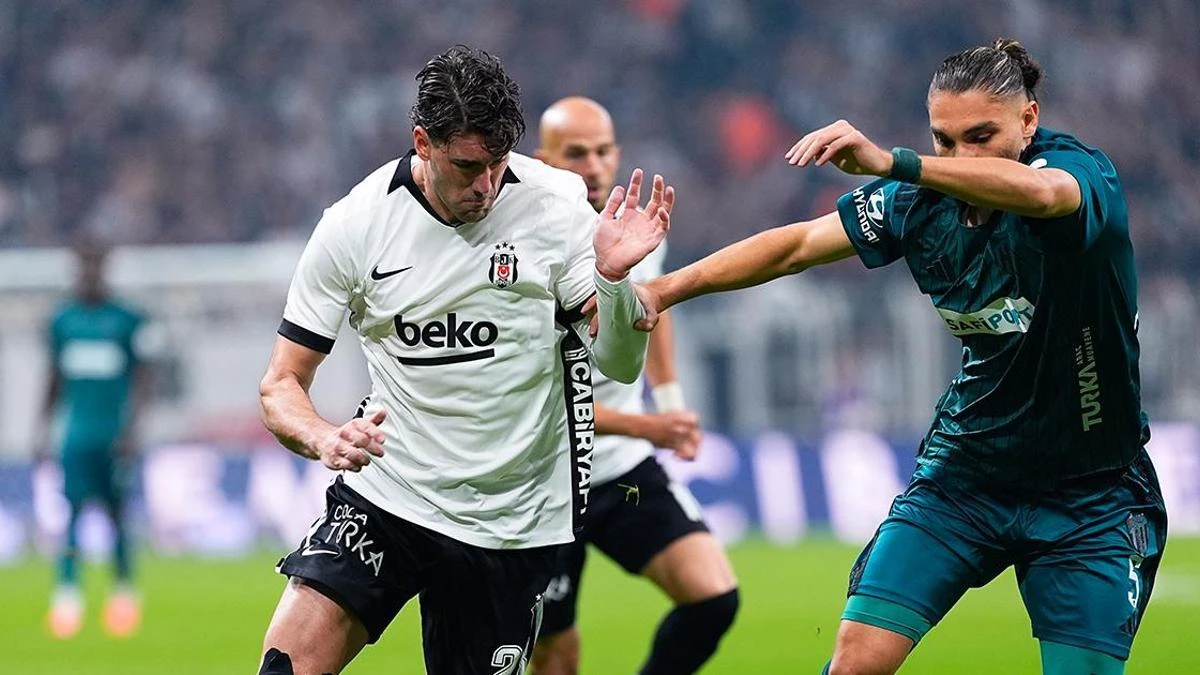 Beşiktaş, Kocaelispor’u 2-1 yenerek sahadan galip ayrıldı