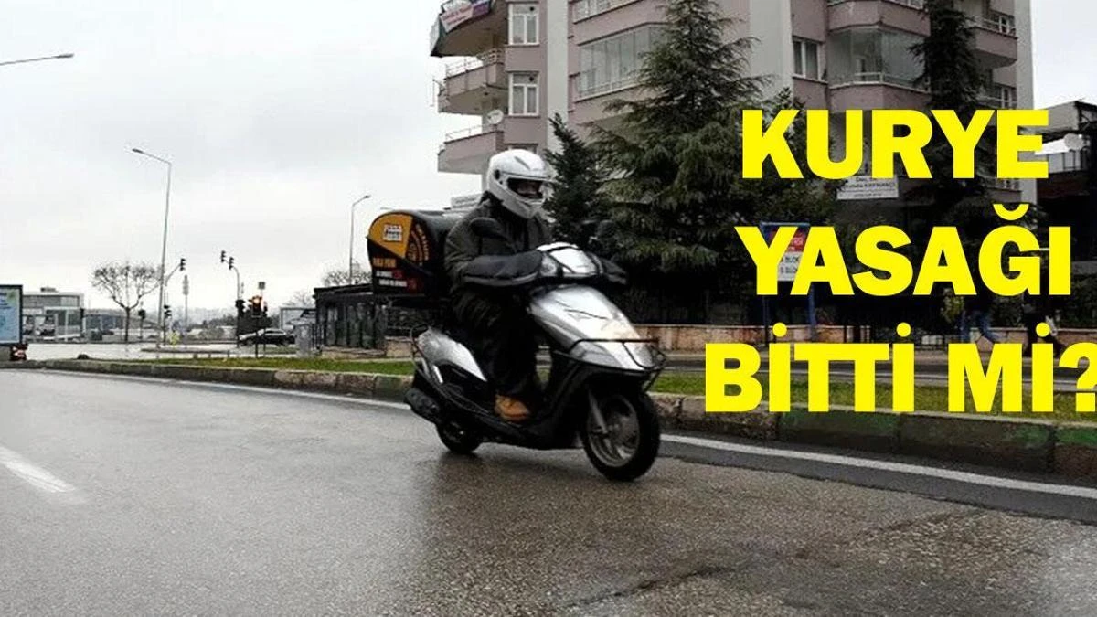 İstanbul'da kurye yasağı yarın saat 06.00'da sona erecek