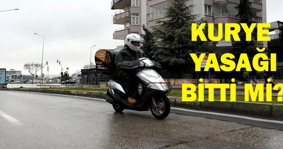 İstanbul'da kurye yasağı yarın saat 06.00'da sona erecek