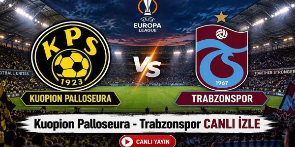 KuPS-Trabzonspor maçı saat kaçta, hangi kanalda? Kadrolar