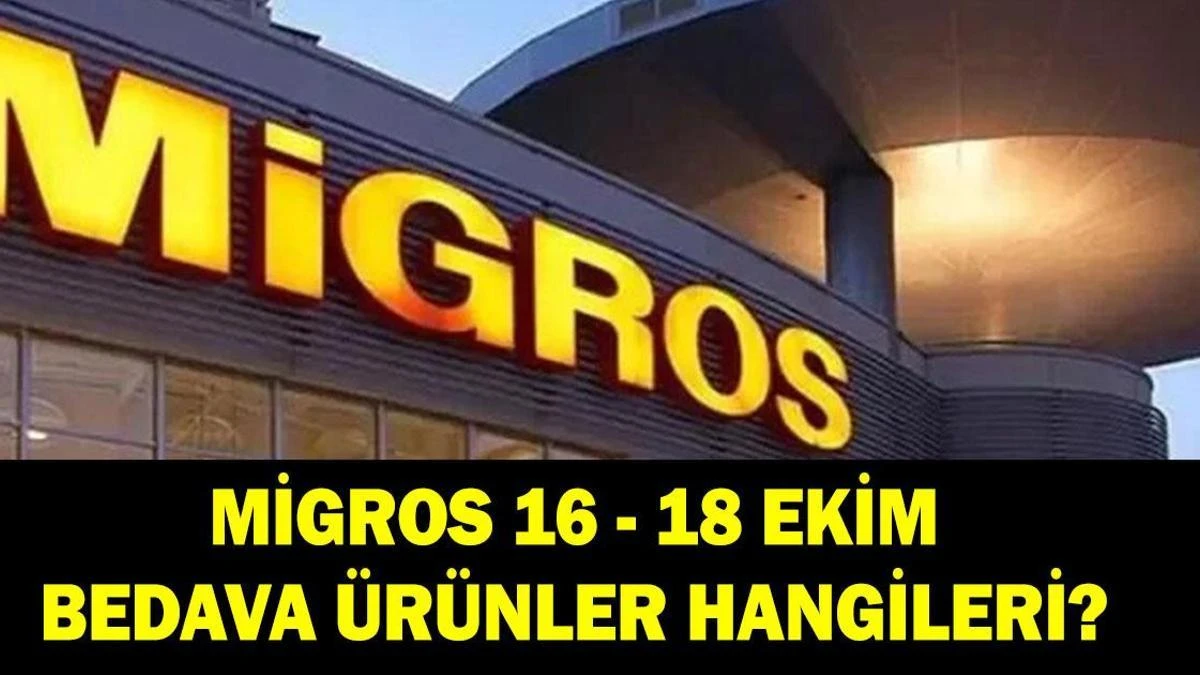 Migros’ta 16-18 Ekim’de kişisel bakımda 1 alana 1 bedava