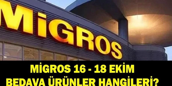 Migros’ta 16-18 Ekim’de kişisel bakımda 1 alana 1 bedava