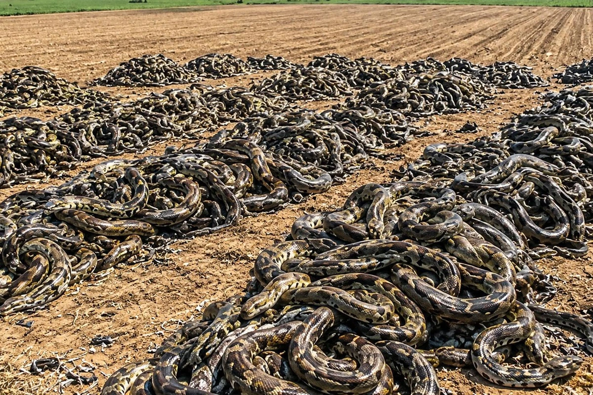 Everglades’te dev pitonları artık yerli yırtıcılar avlıyor