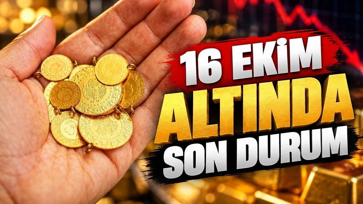 16 Ekim altın fiyatları: Gram ve çeyrek altında güncel durum
