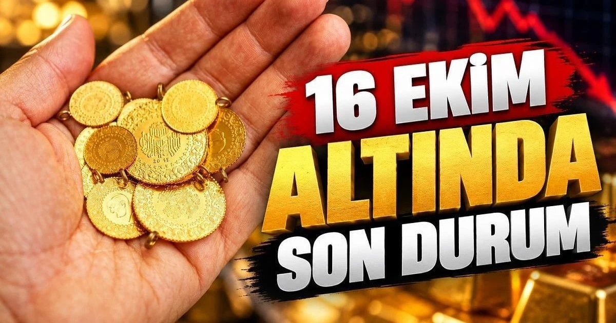 16 Ekim altın fiyatları: Gram ve çeyrek altında güncel durum