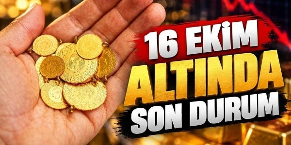 16 Ekim altın fiyatları: Gram ve çeyrek altında güncel durum